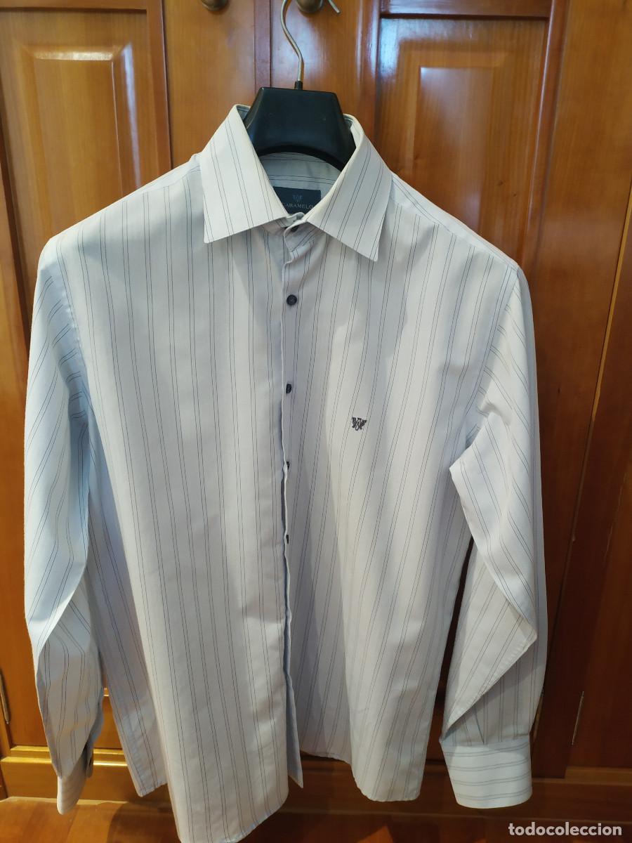 Segunda mano: CAMISA TRAJE CARAMELO TALLA 40