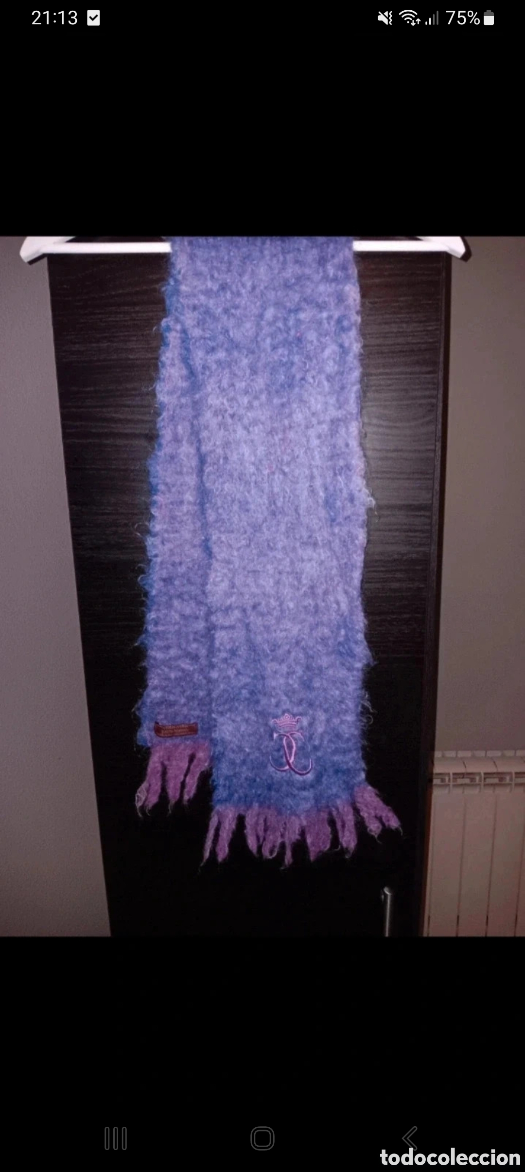 Segunda mano: Bufanda fibra noble (MOHAIR) de la firma Chris&Cris. - Foto 2
