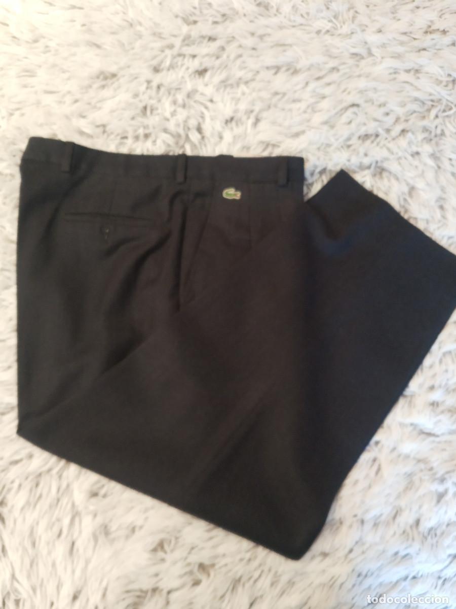 Segunda mano: PANTALON PINZAS LACOSTE TALLA 46 BASI HECHO EN ESPA&Ntilde;A