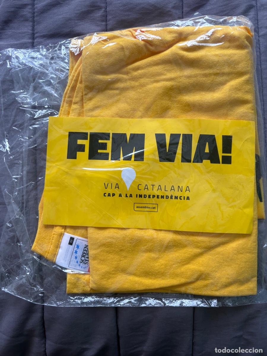 Segunda mano: Camiseta de la &ldquo;V&iacute;a catalana&rdquo; Talla M