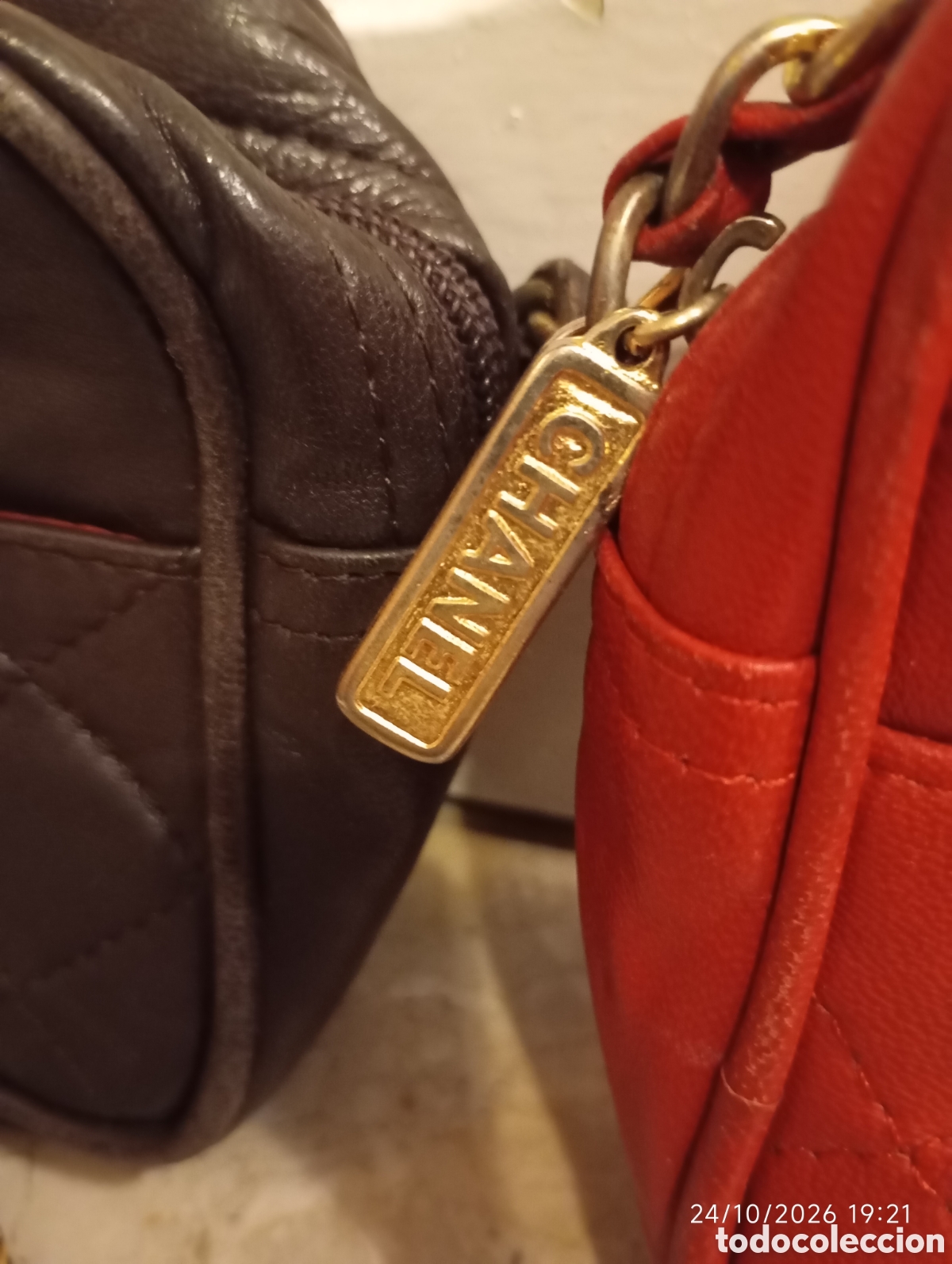 Segunda mano: 2x beautiful quilted shoulder bags - Foto 9