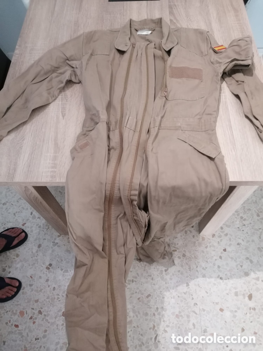 Segunda mano: Mono de Trabajo Pardo Ej&eacute;rcito Espa&ntilde;ol - Talla 1 - Militaria Original