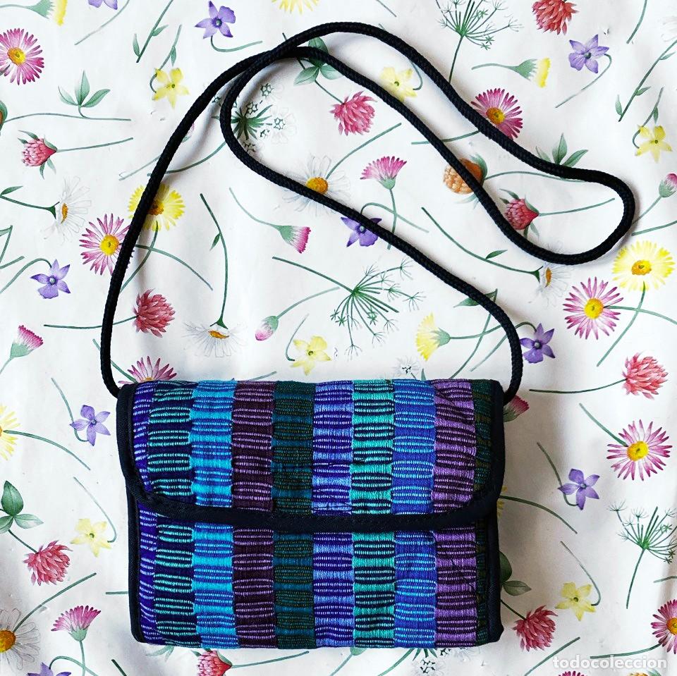 Seconda Mano: Bolso bandolera &eacute;tnico tejido a mano