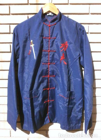 Segunda mano: Chaqueta china tradicional FEDO KB &ndash; Nueva a&ntilde;os 90 - Talla XL