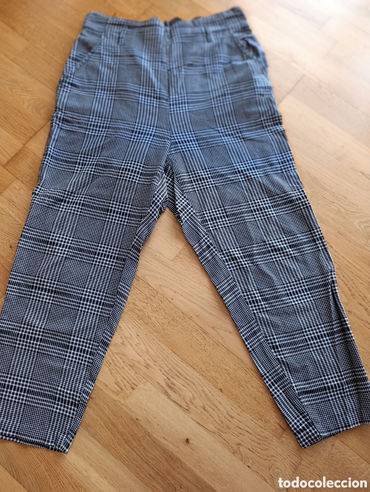 Segunda mano: Pantalones de cuadros tonos grises - Foto 4