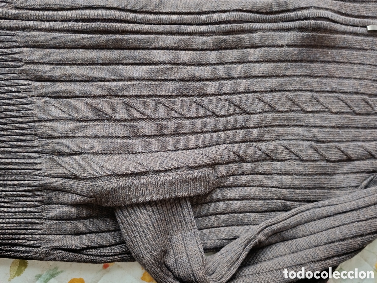 Segunda mano: Jersey de hombre marron cremallera - Foto 4