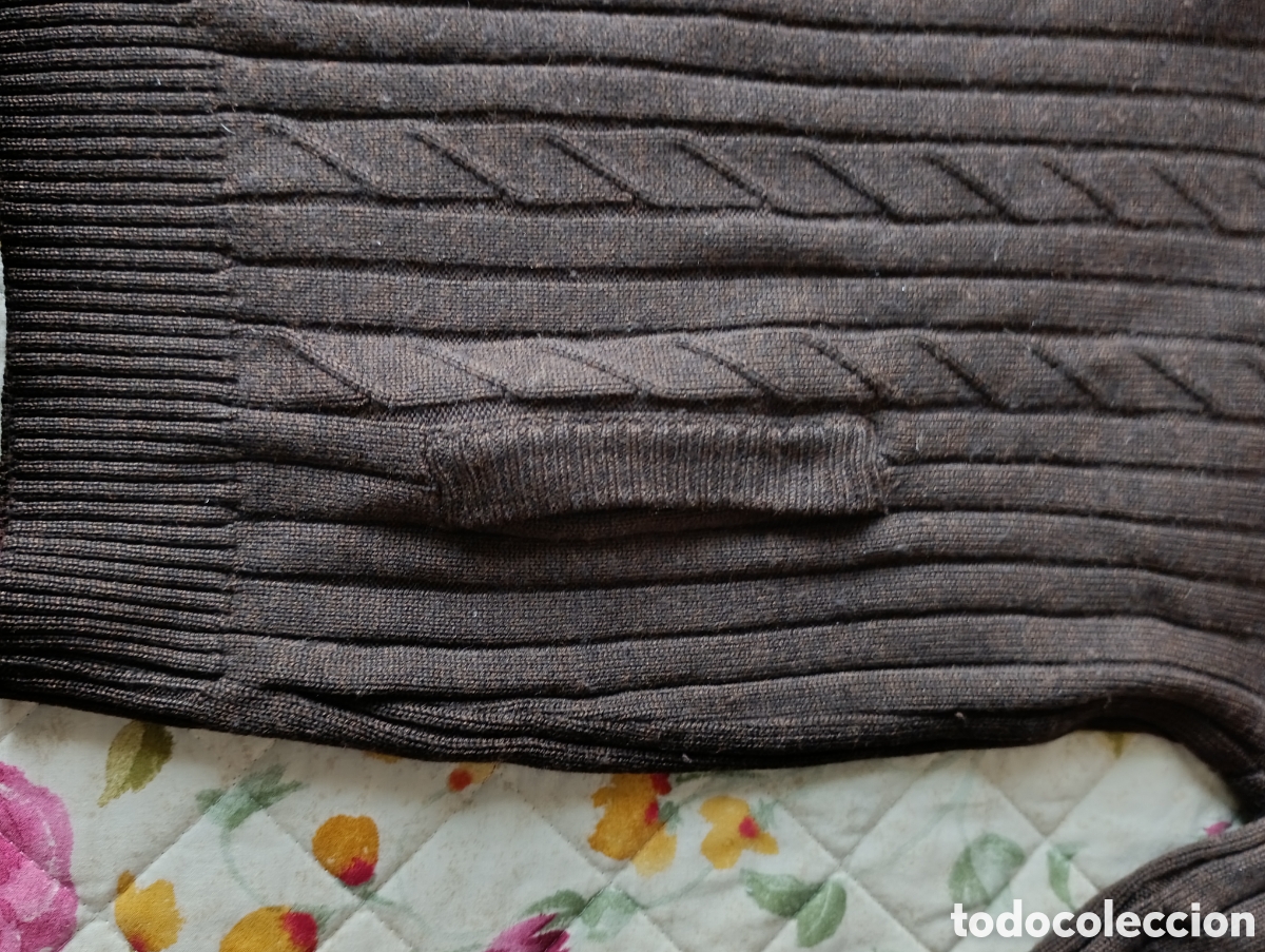 Segunda mano: Jersey de hombre marron cremallera - Foto 5