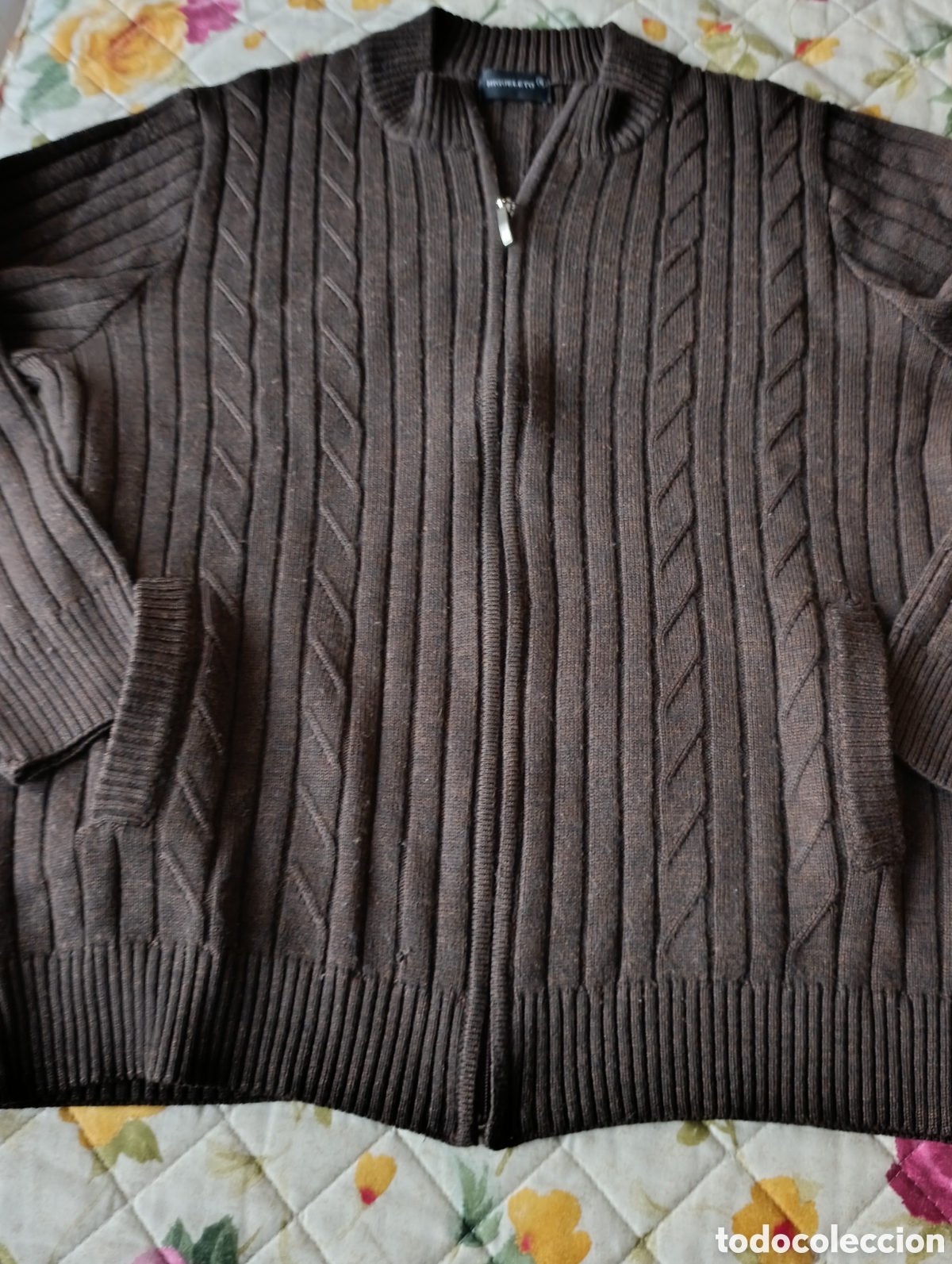 Segunda mano: Jersey de hombre marron cremallera
