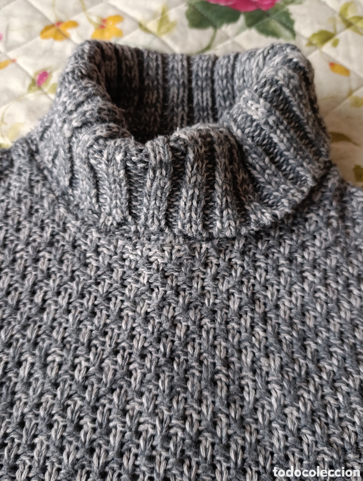 Segunda mano: Jersey cuello alto gris - Foto 5
