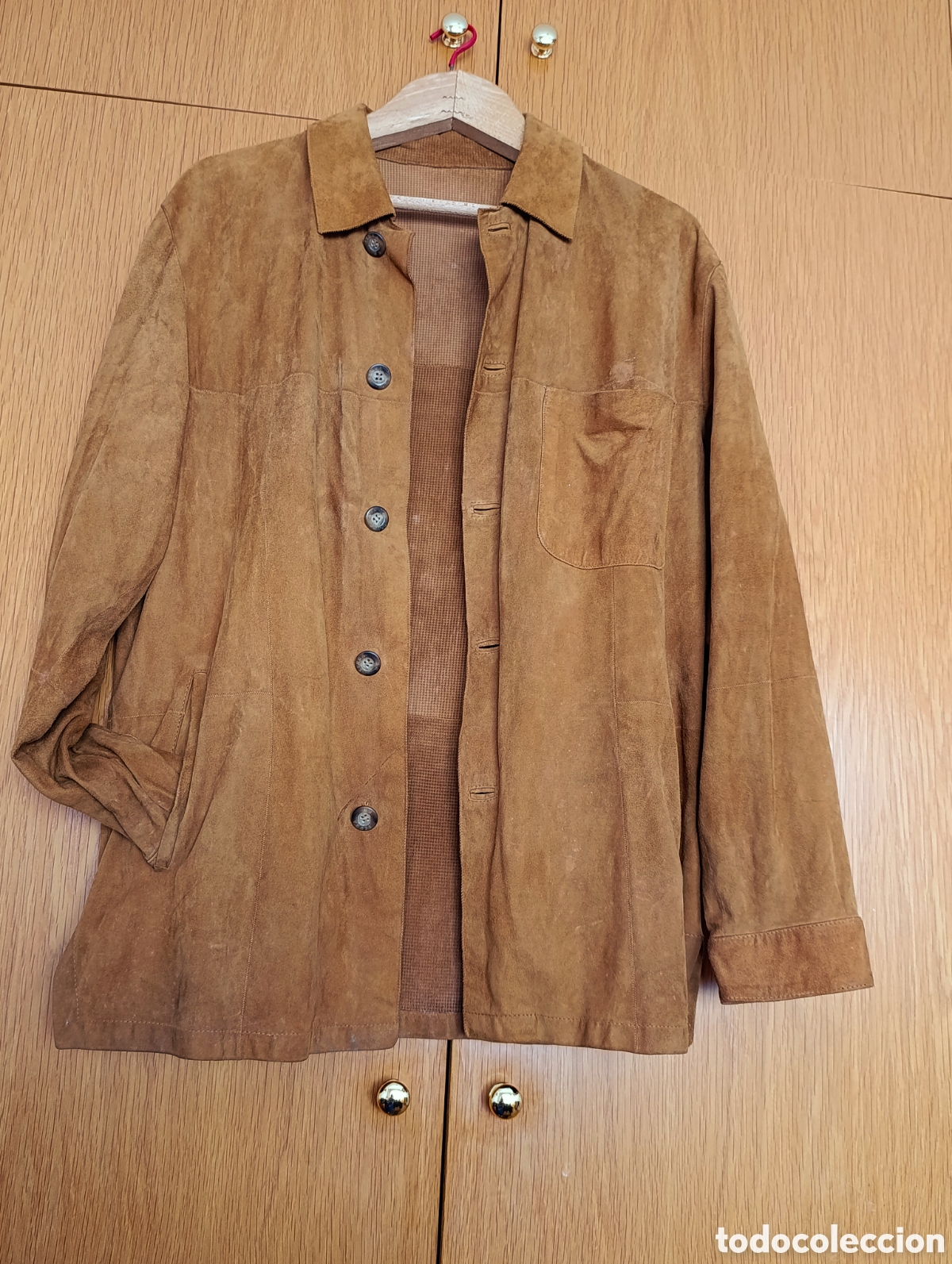 Segunda mano: Chaqueta de piel ante