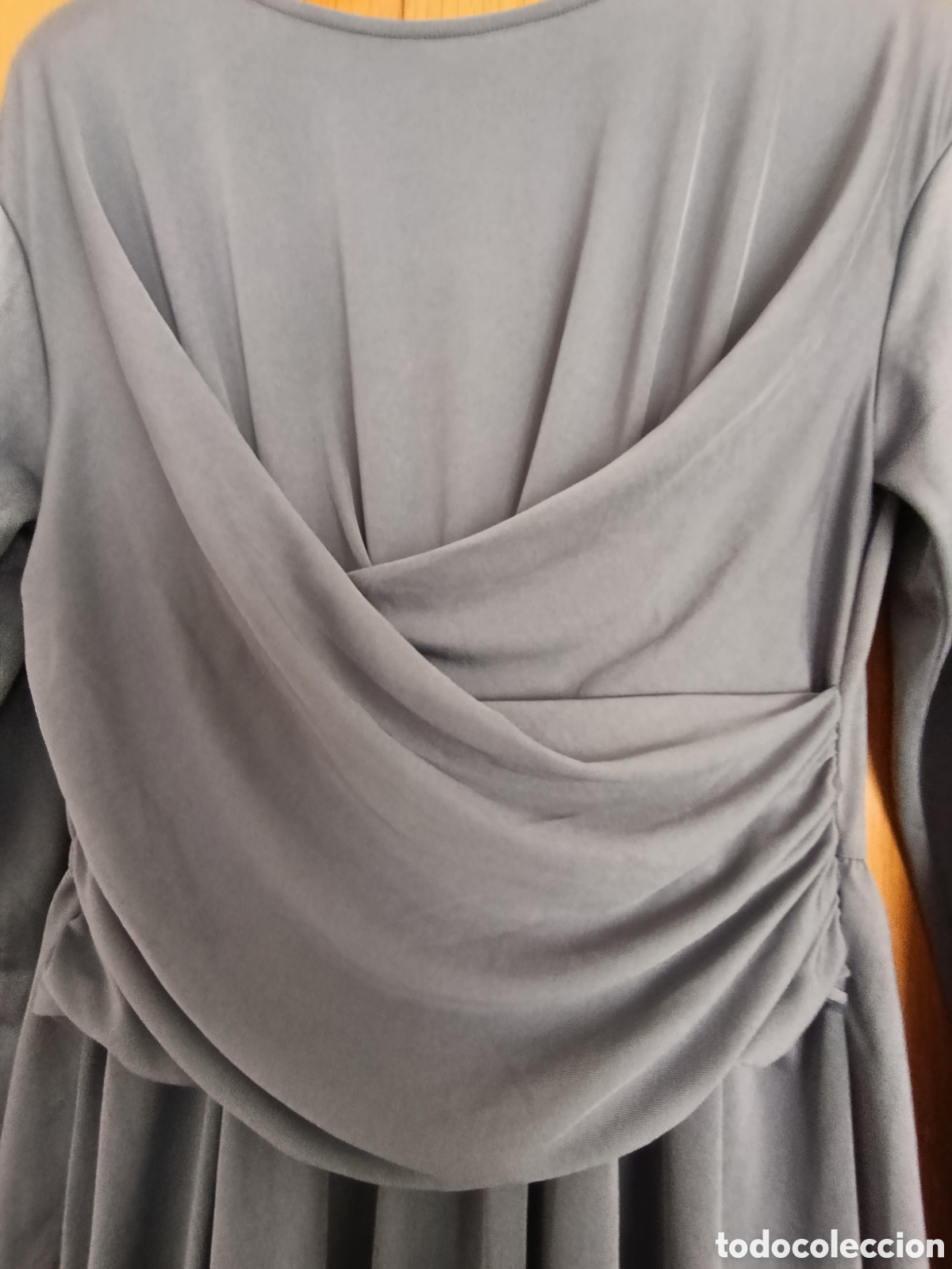 Segunda mano: Vestido drapeado largo - Foto 4