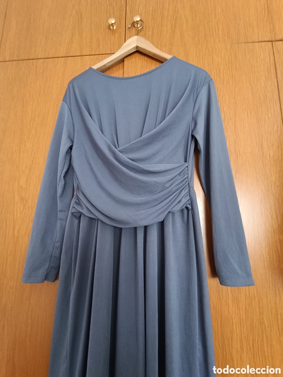 Segunda mano: Vestido drapeado largo