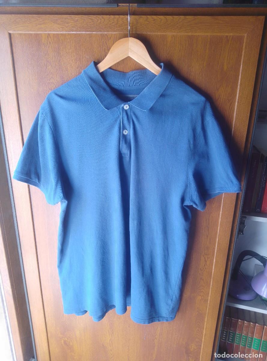 Segunda mano: Polo azul manga corta. In extenso. Talla XXL