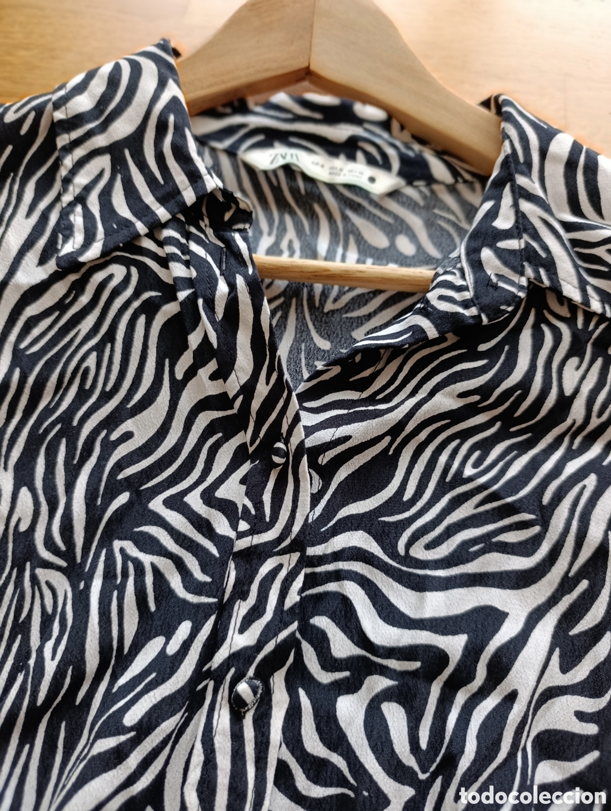 Segunda mano: Vestido largo en Blanco y negro - Foto 3