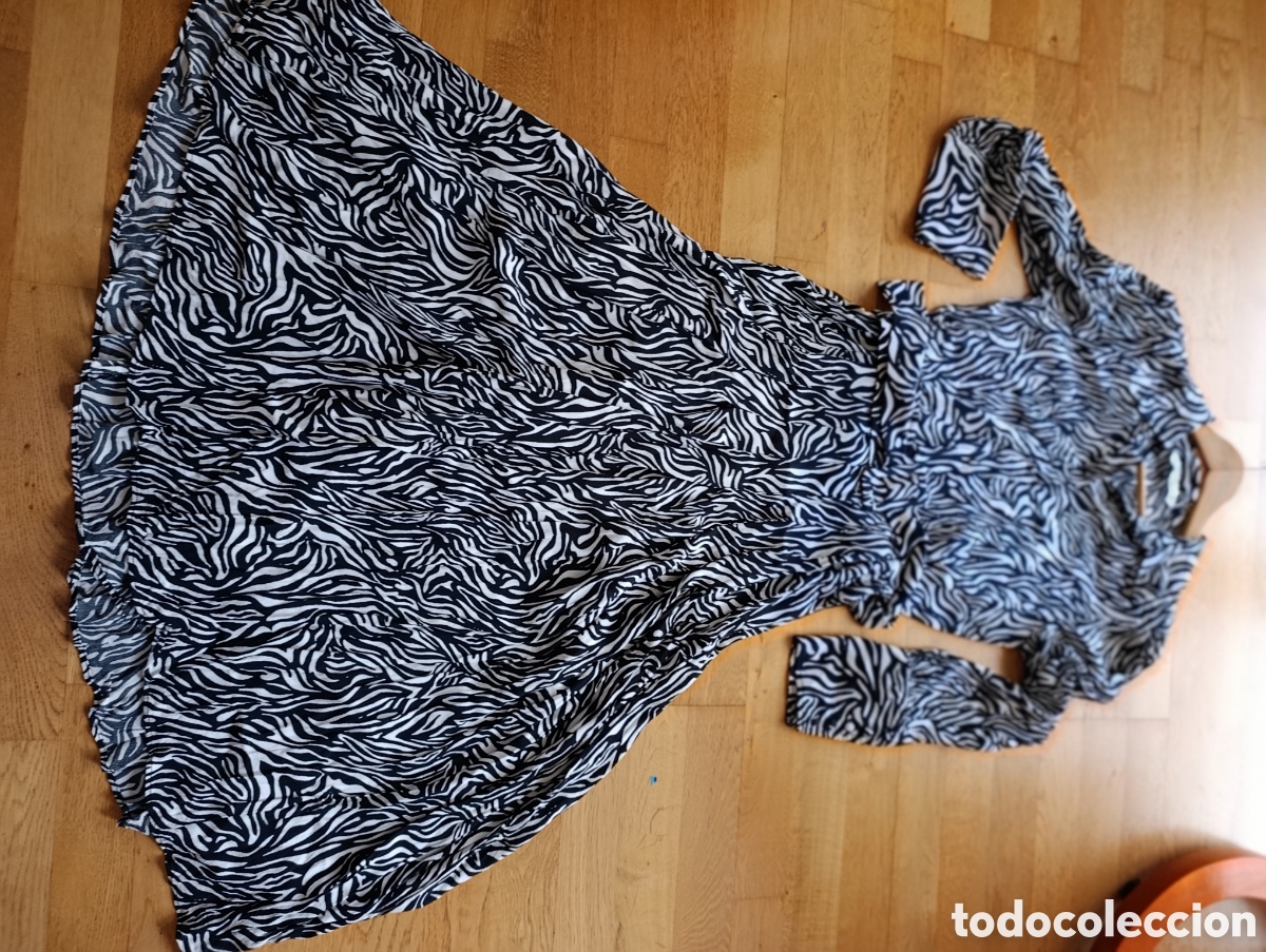 Segunda mano: Vestido largo en Blanco y negro - Foto 6