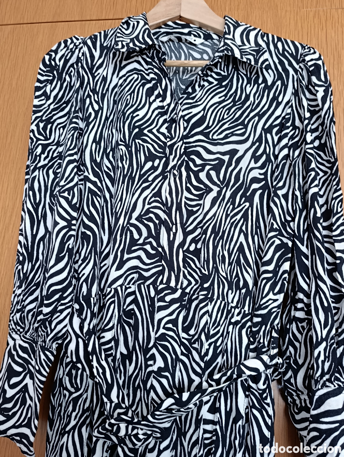 Segunda mano: Vestido largo en Blanco y negro - Foto 8