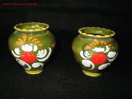 Segunda mano: DOS BONITAS ORZAS DE CERAMICA - Foto 1
