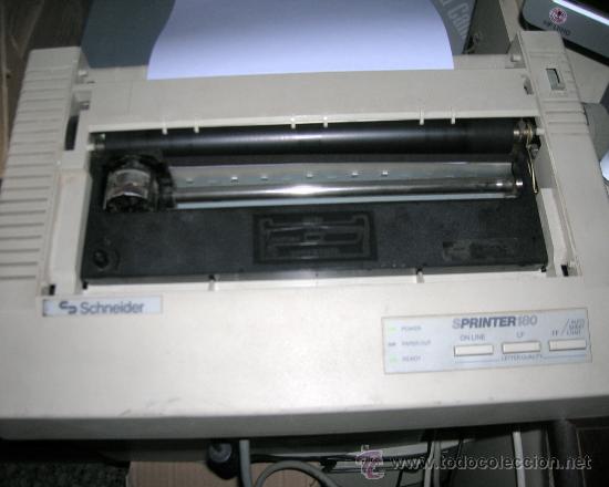 Segunda Mano: Impresora Schneider, modelo Sprinter 180. Para ordenadores antiguos, funciona.