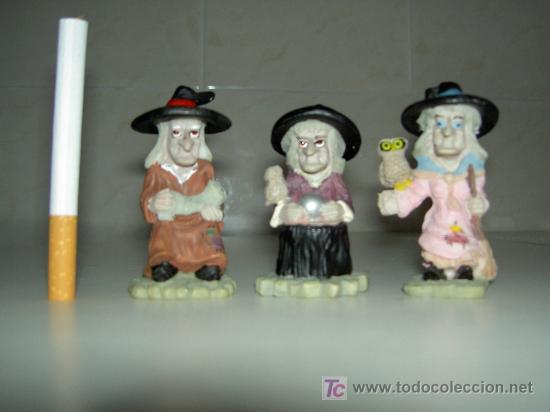 Segunda mano: Figuras lote 3 brujas de la suerte - Foto 1