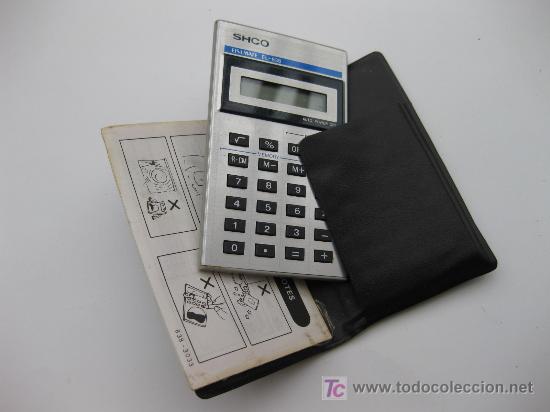 Segunda mano: CALCULADORA DE BOLSILLO MARCA SHCO - Foto 1
