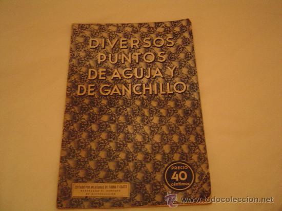 Segunda mano: Cuaderno de puntos de Ganchillo. - Foto 1