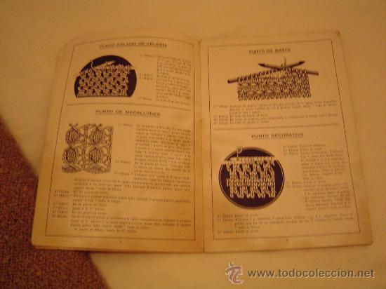 Segunda mano: Cuaderno de puntos de Ganchillo. - Foto 3