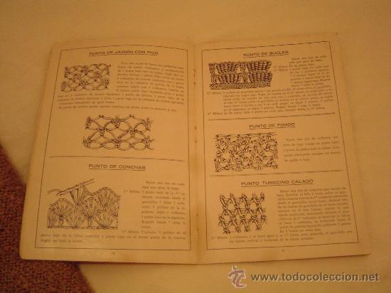 Segunda mano: Cuaderno de puntos de Ganchillo. - Foto 4