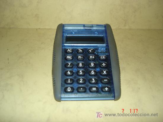 Segunda mano: CALCULADORA CON LA PALABRA ATENTO EN LA TAPA ABATIBLE AUTOMATICAMENTE - Foto 2