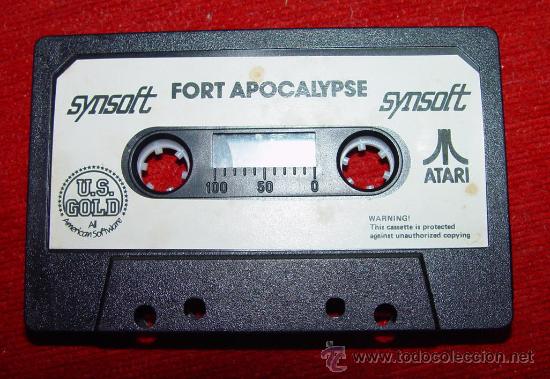 Segunda mano: Cassette de datos Atari con juego Fort Apocalypse...Sanna - Foto 1
