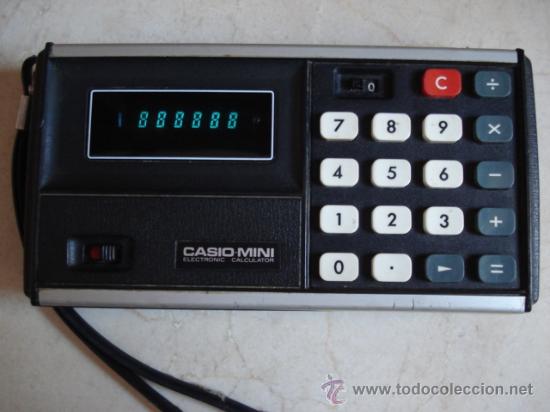 Segunda mano: CALCULADORA ANTIGUA CASIO MINI EN - Foto 1