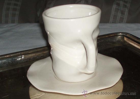 Segunda mano: taza y plato modelo gaudi - Foto 1