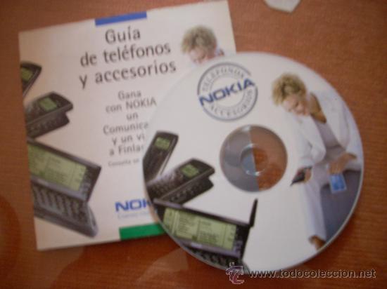Segunda mano: Gu&iacute;a de tel&eacute;fonos y accesorios Nokia en CD-ROM. Octubre 2000. - Foto 1