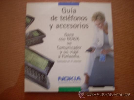 Segunda mano: Gu&iacute;a de tel&eacute;fonos y accesorios Nokia en CD-ROM. Octubre 2000. - Foto 3