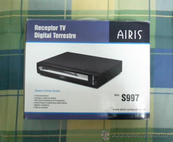 Segunda mano: RECEPTOR TV DIGITAL TERRESTRE - AIRIS MOD.S997. - Foto 5
