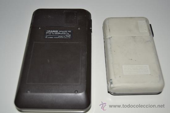 Segunda mano: 2 CALCULADORAS CASIO POCKET-MINI Y CASIO MEMORY 10E - Foto 3