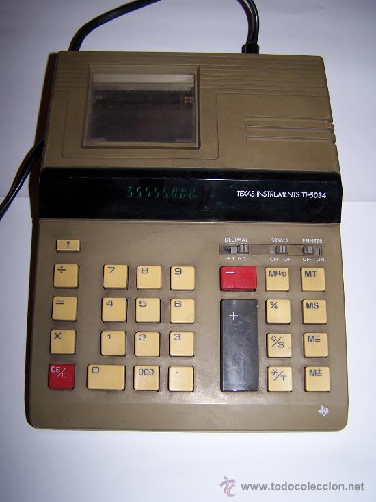 Segunda mano: Calculadora antiguo Texas Instrument Funcionando , - Foto 5