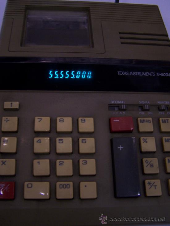 Segunda mano: Calculadora antiguo Texas Instrument Funcionando , - Foto 4
