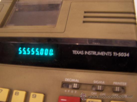Segunda mano: Calculadora antiguo Texas Instrument Funcionando , - Foto 7