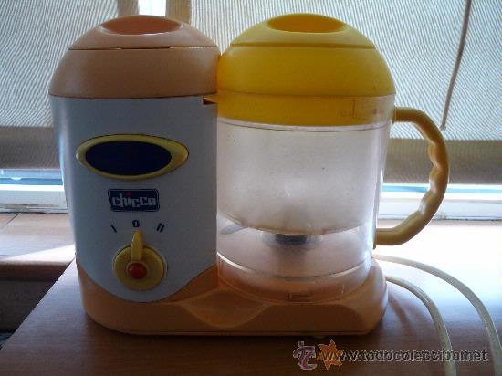 Segunda mano: 693- Robot de cocina beb&eacute; Chicco Baby Pappa en excelente estado + Recetario