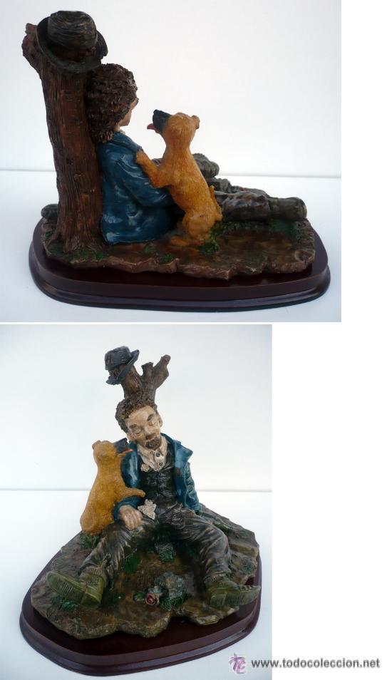 Segunda mano: PRECIOSA FIGURA VAGABUNDO CHARLOT - Foto 2