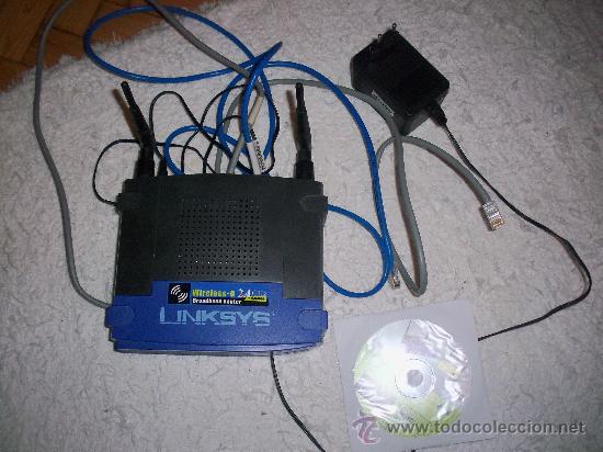 Segunda mano: Router Inal&aacute;mbrico Linksys WRT54GL-EU AP Linux - Foto 3