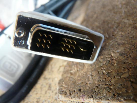 Segunda mano: 550- Cable De V&iacute;deo Digital DVI-D (18+1 Pines) - &iexcl;A Estrenar! - Foto 3