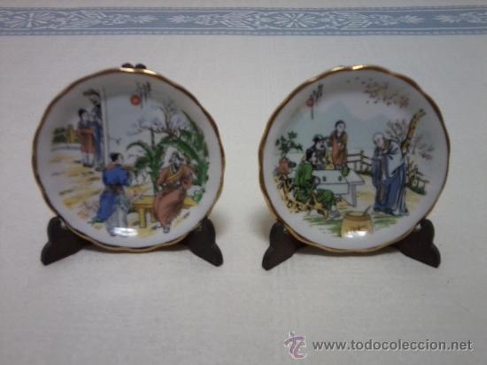 Segunda mano: PLATOS DE DECORACION PEQUE&Ntilde;OS. - Foto 1