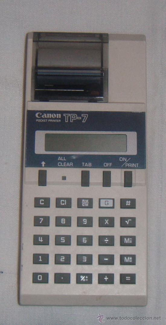 Segunda mano: calculadora canon - Foto 1