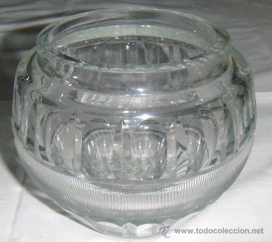 Segunda mano: tarro cristal tallado - Foto 1