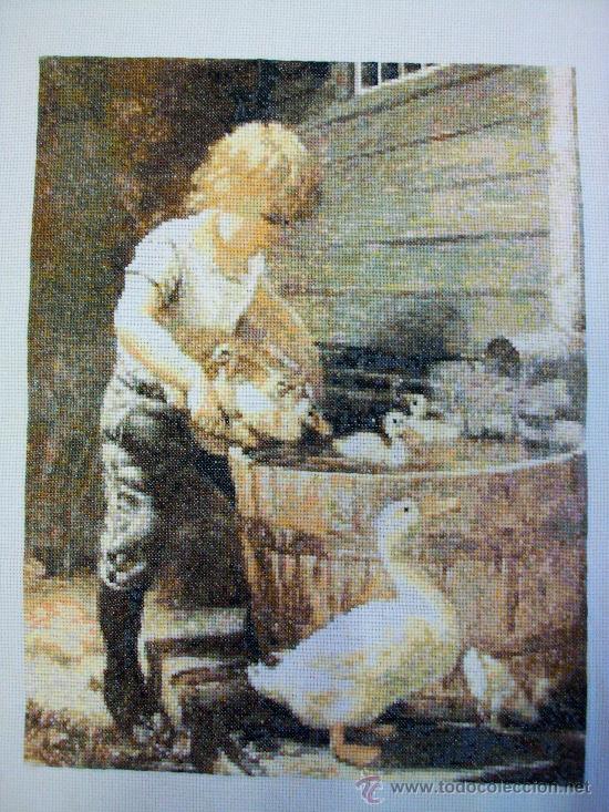 Segunda mano: Ni&ntilde;o con patos - Foto 1
