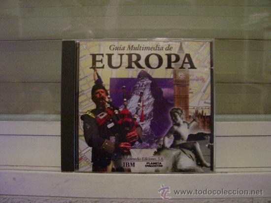 Segunda mano: CD ROM GUIA MULTIMEDIA DE EUROPA - Foto 1