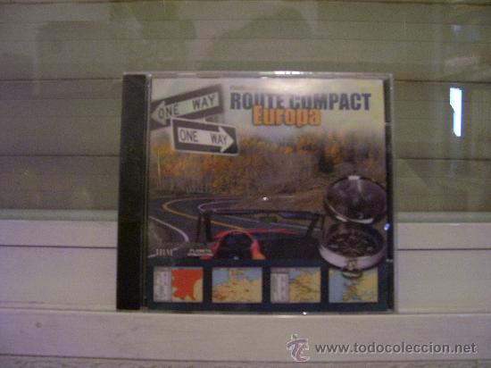 Segunda mano: CD ROM PLANIFICADOR DE RUTAS, ROUTE COMPACT EUROPE, PRECINTADO!! - Foto 1