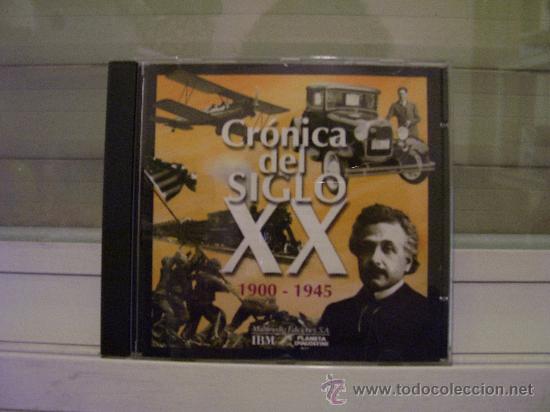 Segunda mano: CD ROM CRONICA DEL SIGLO XX (1900-1945) - Foto 1