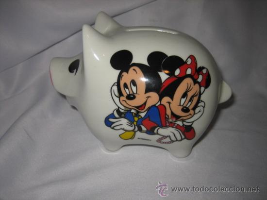 Segunda mano: HUCHA CERDITO DISNEY DE PORCELANA - Foto 1
